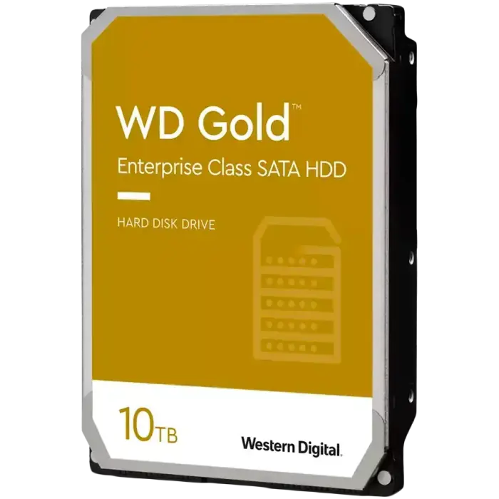 HDD Server WD Gold 10TB CMR 512e, 3.5'', 512MB, 7200 RPM, SATA