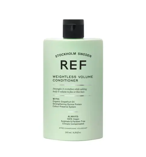 Ref Stockholm, Weightless Volume, Sulfates-Free, Hair Conditioner, Smoothens & Volume, 245 ml