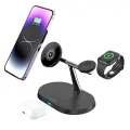 Maxlife MXWC-03 3in1 wireless charger 15W black Foto 5