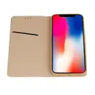 Smart Book MAGNET grāmatveida maciņš telefonam iPhone 12 Pro Max zelta krāsā — Foto 3