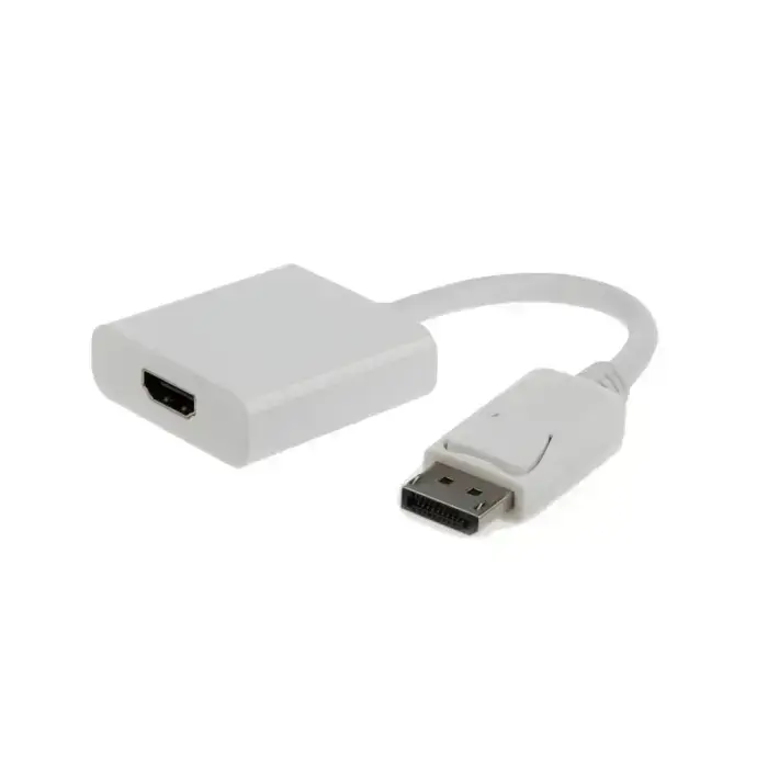 Cablexpert A-DPM-HDMIF-002-W DisplayPort → HDMI Adapter, 10 cm