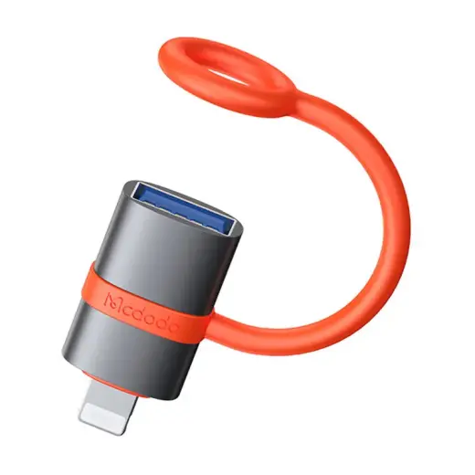 McDodo OT-3810 USB-A to Lightning Adapter (black) Фото num