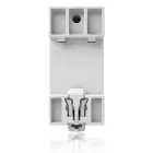 Qoltec Single-phase electronic energy consumption meter for DIN rail | RESET | periodic and continuous meter | 230V | 60A | LCD | LED | 2P Фото num