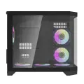 Darflash FT418 computer case + 6 aRGB fans (black) — Foto 4