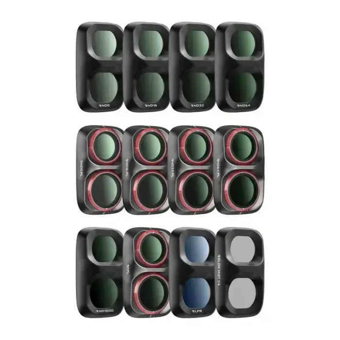 Freewell Filter Set for Osmo Pocket 4P, 12-piece set
