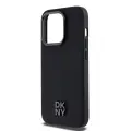 DKNY PU Leather Stack Logo Magsafe Case for iPhone 15 Pro Black — Foto 3