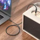 Borofone Cable AUX BL16 - jack 3,5mm to jack 3,5mm - 1 metr black Photo