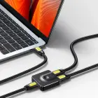 Ugreen switch HDMI splitter switch - 2x HDMI 4K 60Hz black (CM217) Foto 6