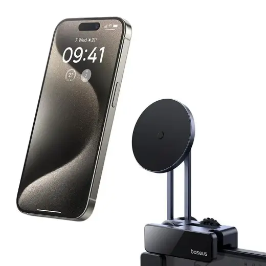 OS-Baseus MaxView Magnetic Car Mount for In-Vehicle Infotainment Screen Space Grey Foto 3