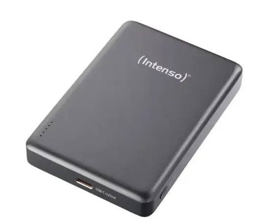 Intenso Powerbank MW10000   grau 10000 mAh magnetic wireless