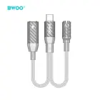 BWOO 2 in 1 Adapter Lightning | Type C to 3.5MM Jack BZ67 Foto 4