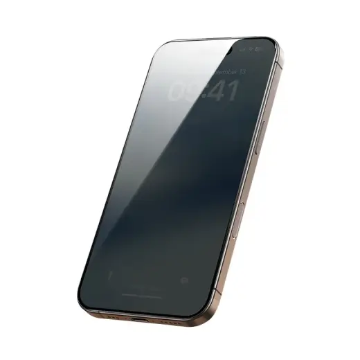 Benks Tempered glass Air Shield Privacy (TF68) for Iphone 17 Air black - 10 pieces Фото num