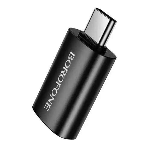 Borofone Adapter BV26C - Type C to USB - black Photo