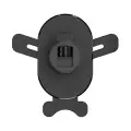 Gravity mount Vipfan H01 for ventilation outlet or dashboard, adjustable (black) Photo