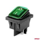 Rectangle switch with green light — Photo 2