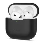 TECH-PROTECT SILICONE APPLE AIRPODS 4 BLACK — Photo 1