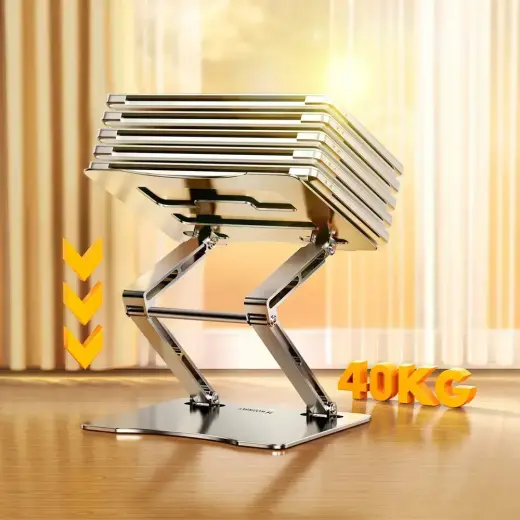 Wozinsky WRS-CPY75DSS Aluminum Laptop and Tablet Stand + Free Smartphone Stand - Silver Foto 25