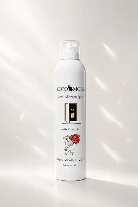 Kotomoda Anti-Allergen Probiotic Spray 200 ml — Probiotic Anti-Allergen Spray for Home and Textile Surfaces