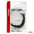 AUX cable mini jack-jack 3,5mm 100cm — Photo 5