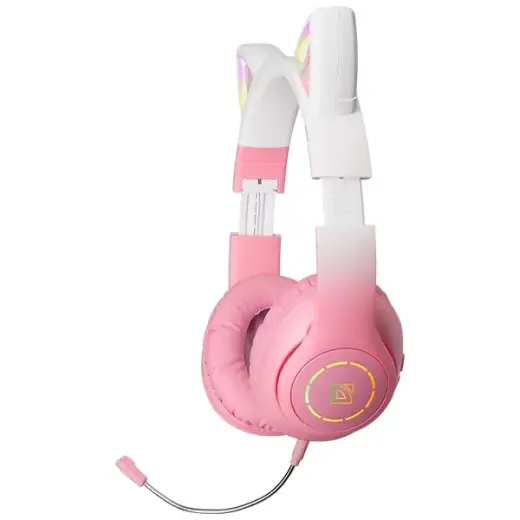 Defender słuchawki Bluetooth Freemotion B505 Led różowy|pink (63505) Foto 6