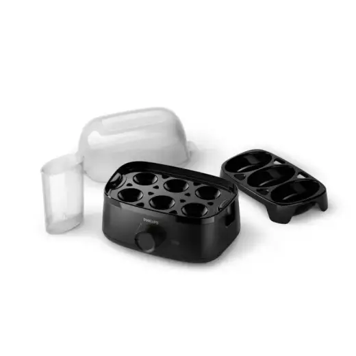 Philips Eggcooker HD9137 90 black Schwarz up to 6 eggs (HD9137/90) Photo