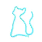 Neon LED Light CAT turquoise NNE24 Neolia Foto 1