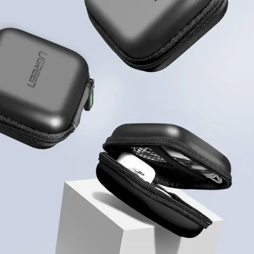 Ugreen headphones case cover 8 cm x 8 cm black (40816) Photo