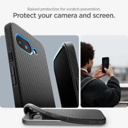SPIGEN LIQUID AIR GOOGLE PIXEL 9A MATTE BLACK Photo