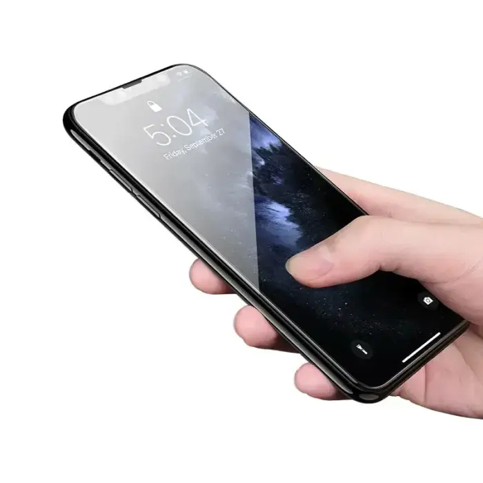 Tempered glass to iPhone X / XS / 11 PRO Hoco HD 5D Guardian shield 10 pcs G14 black Foto 3