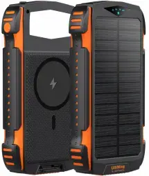 4smarts Solarny TitanPack Rugged UltiMag внешний аккумулятор (powerbank) | 20000 mAh | черный