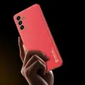 Dux Ducis Yolo elegant cover made of ecological leather for Samsung Galaxy A13 5G red Foto 9