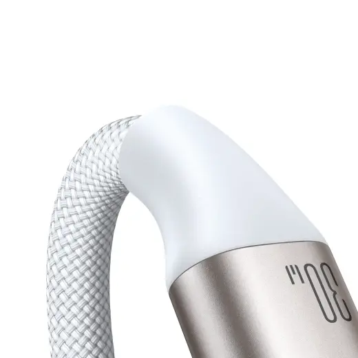 Joyroom 2 in 1 Lightning cable and inductive charger for Apple Watch 1.5m white (S-IW011) Фото num