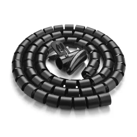 Ugreen mask cable organizer 1,5m black (30818) Photo