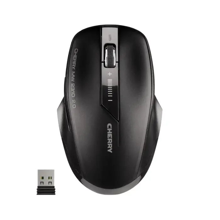 Cherry Mouse MW 2310 2 0 Black Schwarz (JW-T0320) (JWT0320)