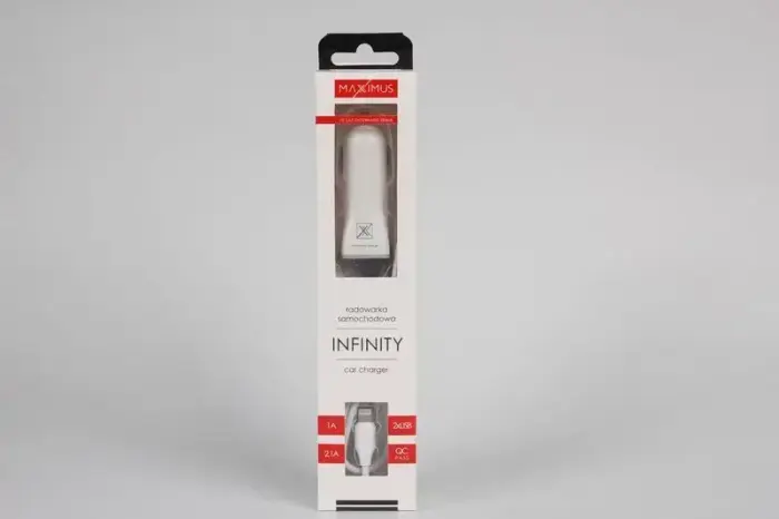 CAR CHARGER MAXXIMUS INFINITY 2.1A LIGHTNING , 2xUSB Foto 5