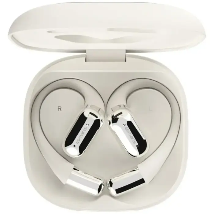 Bluetooth headphones 4smarts SkyBuds OWS with AI screen beige Foto 5