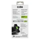 SBS TESUPWIR15WAUT smartphone holder with wireless charger for air vent - black Photo