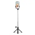 Selfie stick WRY1S telescopic tripod 0.7m for phone - black Foto 20