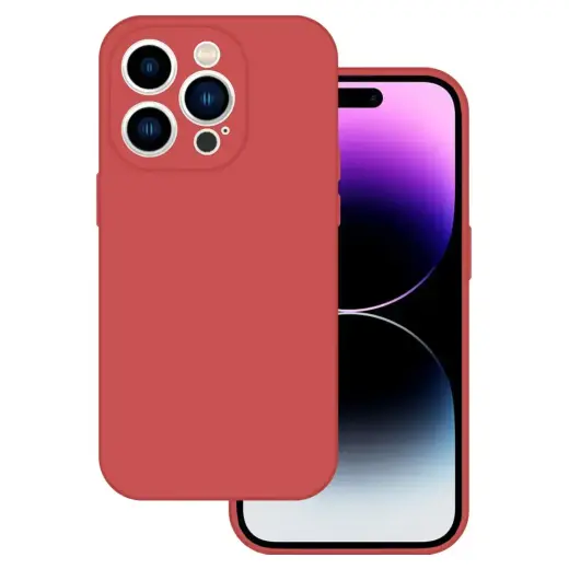 Tel Protect Silicone Premium maciņš telefonam iPhone 15 Pro Max rozā