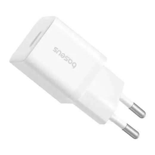 Fast Charger Baseus GaN5 mini 1C, 25W (white) Foto 4