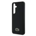 Lacoste Iconic Petit Pique Woven Logo MagSafe Case for Samsung Galaxy S25 Black Foto 4