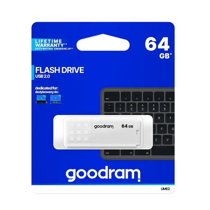 Goodram pendrive 64GB USB 2.0 UME2 white Foto 5