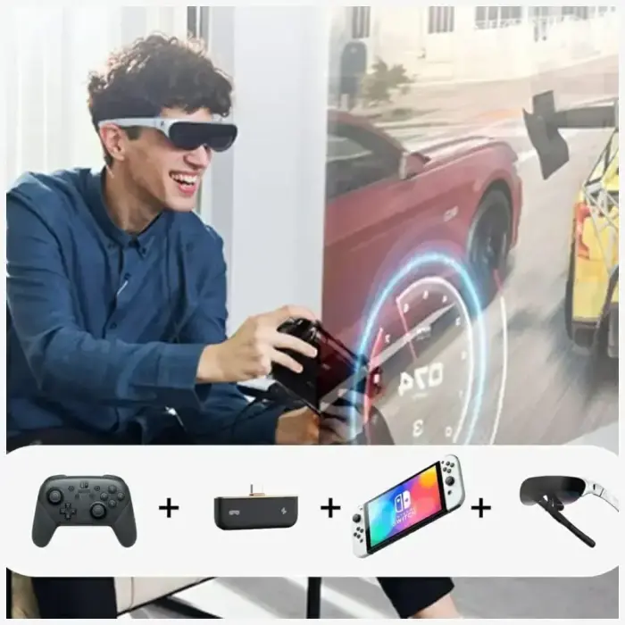 Adapter Rokid HUB USB-C na 2xUSB-C black Фото num