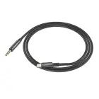 Cable AUX Jack 3,5 mm to Lightning Hoco 1 m UPA19 black Photo