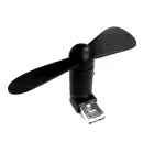 Wiatraczek 2in1 USB/microUSB czarny/black Фото num