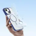 Dux Ducis Clin2 case for iPhone 14 Plus magnetic MagSafe cover blue — Photo 4