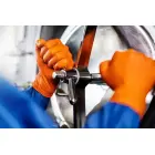 Nitrile gloves GoGrip  orange size S, 50 pcs — Photo 5