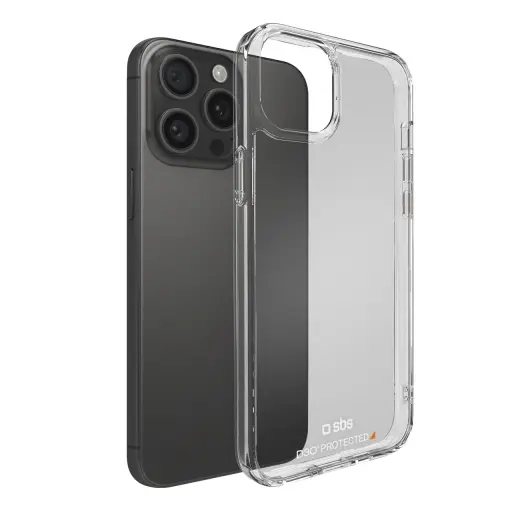 SBS D3O iPhone 15 Pro Max Case - Transparent Фото num
