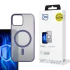 3MK Frosty MagCase iPhone 15 Plus purple — Foto 3