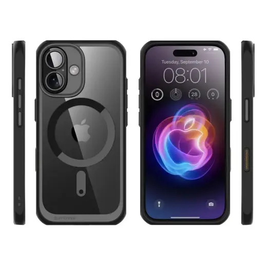 Supcase UB Mag Case with MagSafe for iPhone 16 - Black Photo